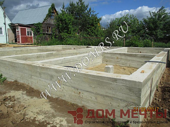 Дом из профилированного бруса 150х200 в Чехове
