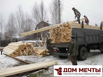 Дом из бруса 9х9 в Сергиевом-Посаде