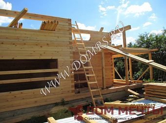 Дом из профилированного бруса 150х200 в Чехове