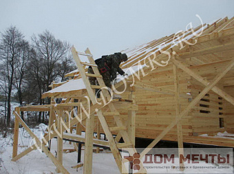 Гидроизоляция для двускатной крыши